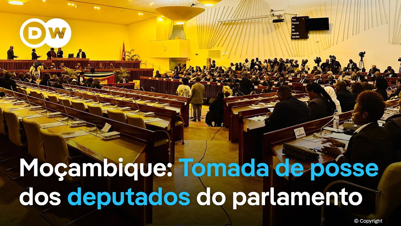 Tomada de posse dos deputados do parlamento moçambicano