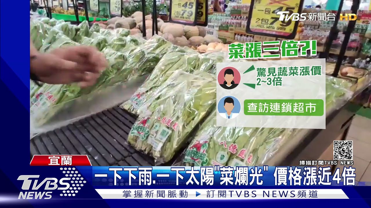 天氣影響中南部蔬菜「全爛光」　價格何時回穩？農糧署給答案