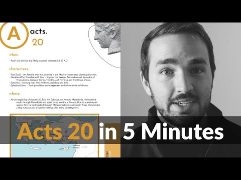 Acts 20 Summary in 5 Minutes - 2BeLikeChrist