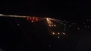 preview picture of video 'Lufthansa A321 taxi takeoff @ MUC Munich (night)'