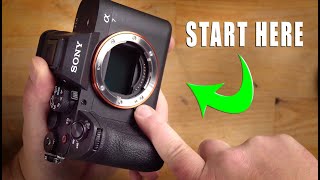 Sony A7V - Quick Start Guide for Beginners To Get Up And Running Fast!