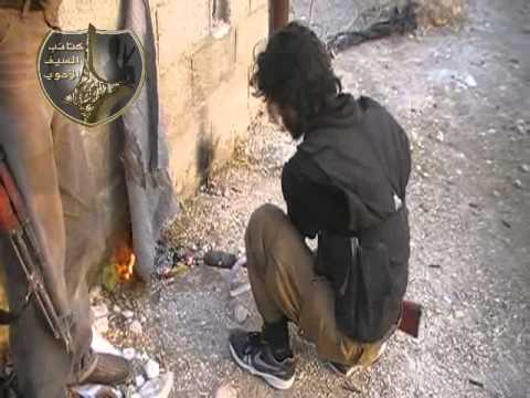 استهداف كتائب السيف الأموي بقنابل محلية الصنع مواقع قوات النظام في بلدة الأحمدية في ريف دمشق