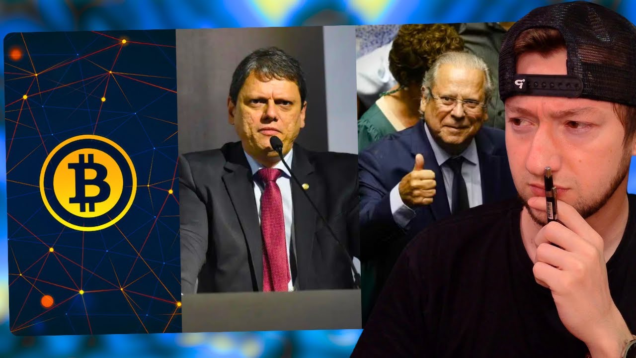 Bitcoin RECORD histórico; impeachment de Tarcísio; José Dirceu tem condenações anuladas