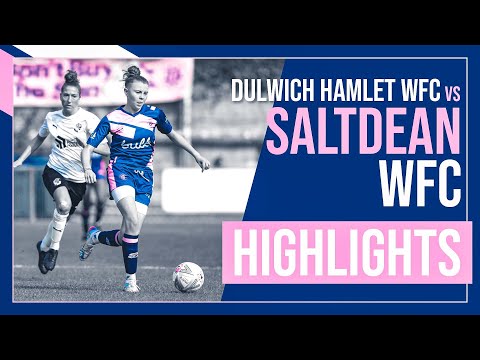 WOMENS HIGHLIGHTS: Dulwich Hamlet Women's vs Saltdean | London & SE WPD | 30/01/22