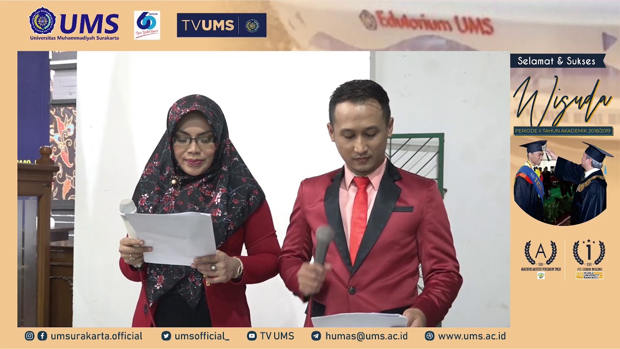 WISUDA UMS PERIODE II TA 2018/2019 (15/12/2018)
