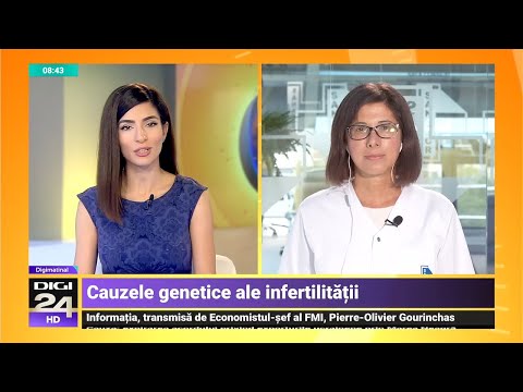 Cauzele genetice ale infertilității – Dr. Viorica Rădoi | SANADOR