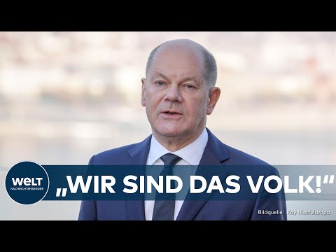 Video Thumbnail: 35 JAHRE MAUERFALL: Scholz warnt - Extremisten dürfen uns die Bedeutung dieses Tages nicht rauben!