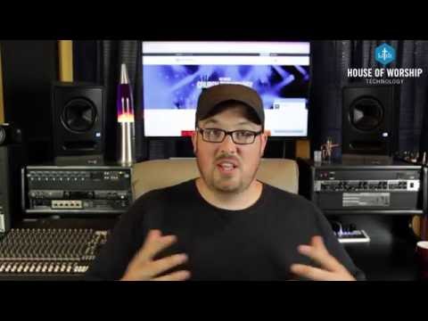 How to use a microphone and a direct box together on bass guitar - Church Tech Tip Tuesday