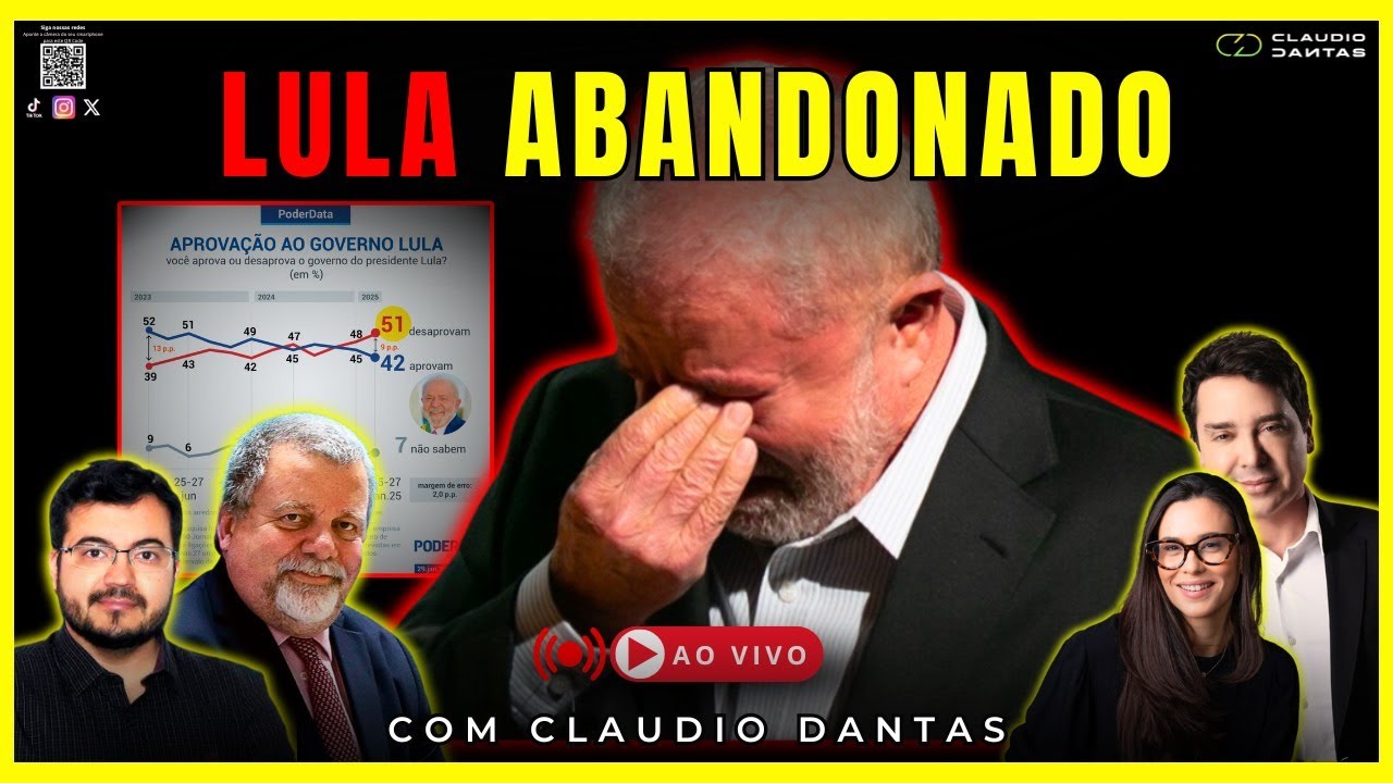 LULA perde o POVO e o CONGRESSO, abrindo caminho para o IMPEACHMENT
