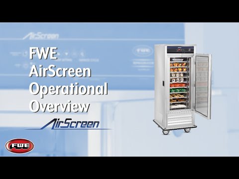 FWE R-AS-10 Solid Door 32" Mobile Air Curtain Refrigerator w/ Solid Door, Maintains Temperature 1-1/2 Hours 9 image