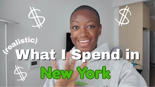 Realistic What I Spend in a Week Living in NYC