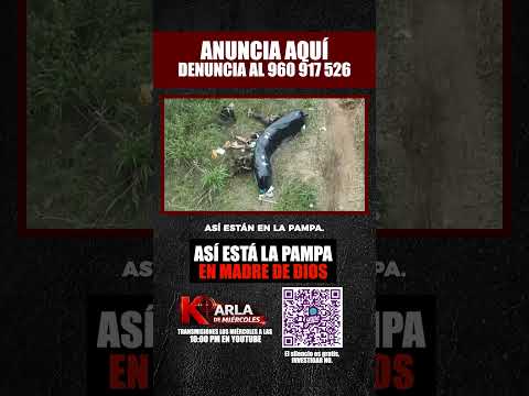 🚨 MADRE DE DIOS: ALIAS CHILI CON ARMAS DE LARGO ALCANCE