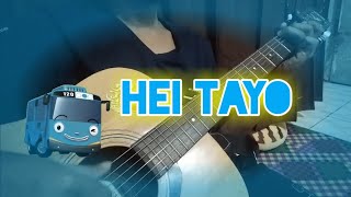 Download lagu Hei Tayo - Tayo the Little Bus opening - guitar cover fingerstyle mp3