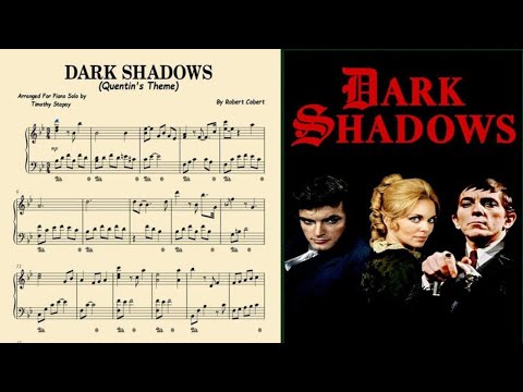 Dark Shadows (Quentin's Theme) Piano Cover