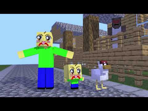 MONSTER SCHOOL :CHICKEN WING MEME(NEW) BALDI, GRANNY - MINECRAFT ANIMATION