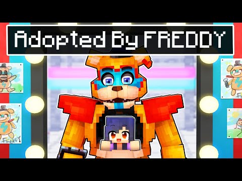 Adopted By GLAMROCK FREDDY In Minecraft!