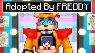 Adopted By GLAMROCK FREDDY In Minecraft!