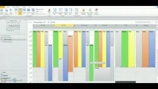 Using Outlook to Create Staff Schedules