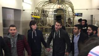 MTA Poland 2016 Boys at Kever Singing "Geshmak to be a Yid"