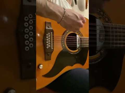 Vintage Pre-1978 Eko Ranger 12-String Acoustic-Electric Guitar (Recanati, Italy) — Original Electronics, Great Setup + Video Demo image 16