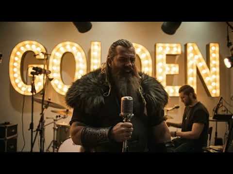 "Epic Viking Voice Meets K-Pop 🎶 GOLDEN Cover"