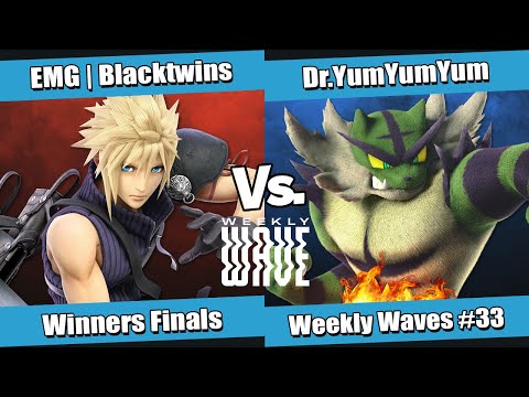 Weekly Wave #33 Winners Finals - EMG | Blacktwins (Cloud) vs Dr.YumYumYum (Incineroar)