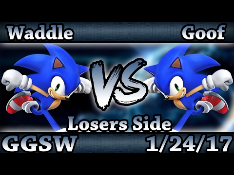GGSW 17 - Waddle (Fox,Sonic) Vs. LCX|Goof (Sonic) Smash Wii U Losers Side - Smash 4