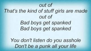 18936 Pretenders - Bad Boys Get Spanked Lyrics