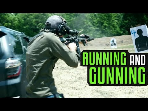 Shooting on the Move with Various Firearms