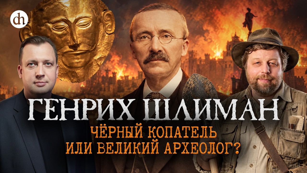 Генрих Шлиман. Как он откопал Трою / Александр Бутягин и Егор Яковлев
