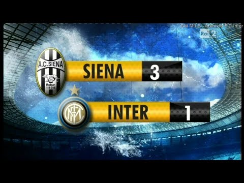 2012-13 (23^ - 03-02-2013) Siena-INTER 3-1 [Emeghara,Cassano,Sestu,Rosina(R)] 90°Minuto Rai2