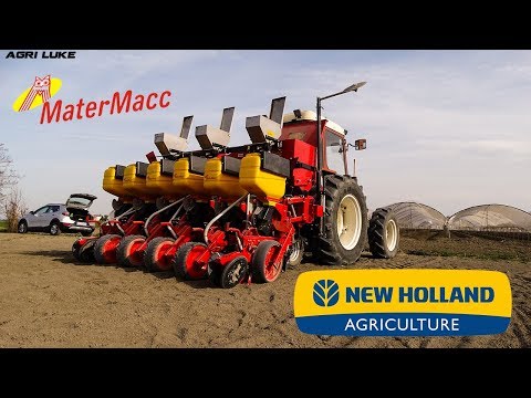 New Holland 56-66S | Matermacc MS | Semina Bietole | Sugar Beets Sowing