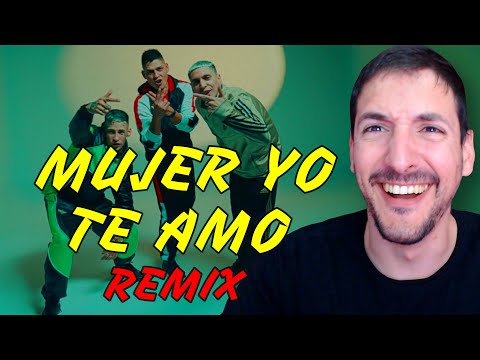 REACCION a L-GANTE, MC CACO, R JOTA - Mujer yo te amo