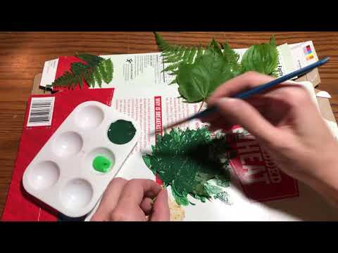 Crafts from Nature with Ms. Sarah - Leaf Prints