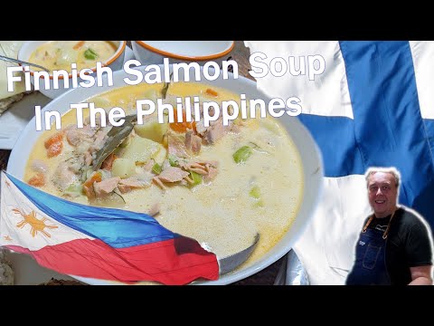 Finnish Salmon Soup in the Philippines