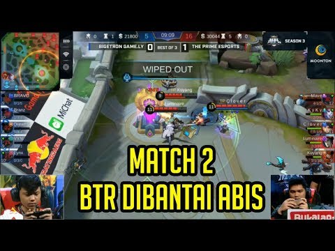 BIGETRON VS THE PRIME MATCH 2 | MPL INDONESIA SEASON 3 WEEK 5 - MOBILE LEGENDS