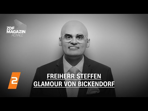 Freiherr Steffen Glamour von Bickendorf im 2LIVE Fragenhagel | ZDF Magazin Royale