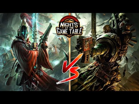Aeldari vs. Dark Angels NEW 9th Edition Rules! | Battle Report | Warhammer 40k