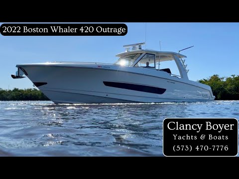 Boston Whaler 420 Outrage video