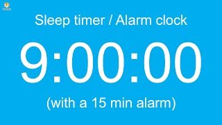 9 hour Sleep timer / Alarm clock (Normal version)