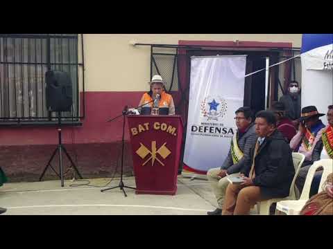 Familias de cinco municipios de La Paz reciben ayuda humanitaria