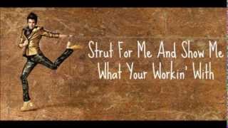 Strut By Adam Lambert Lyric Video