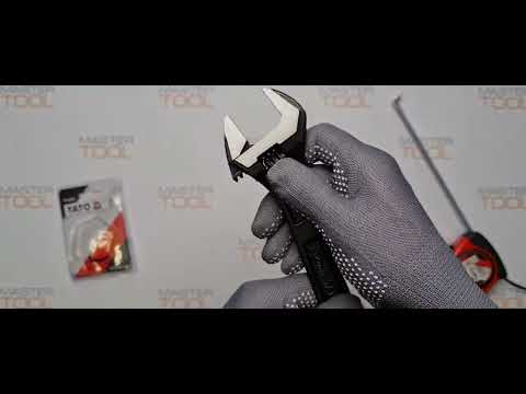 Ключ розвідний YATO : L= 200 мм [6/60]