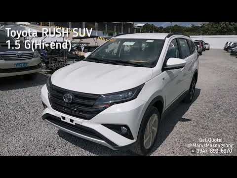 Toyota RUSH SUV 1.5 G(Hi-end) - White | Wala Around Review by Marvs Masongsong Toyota Batangas City