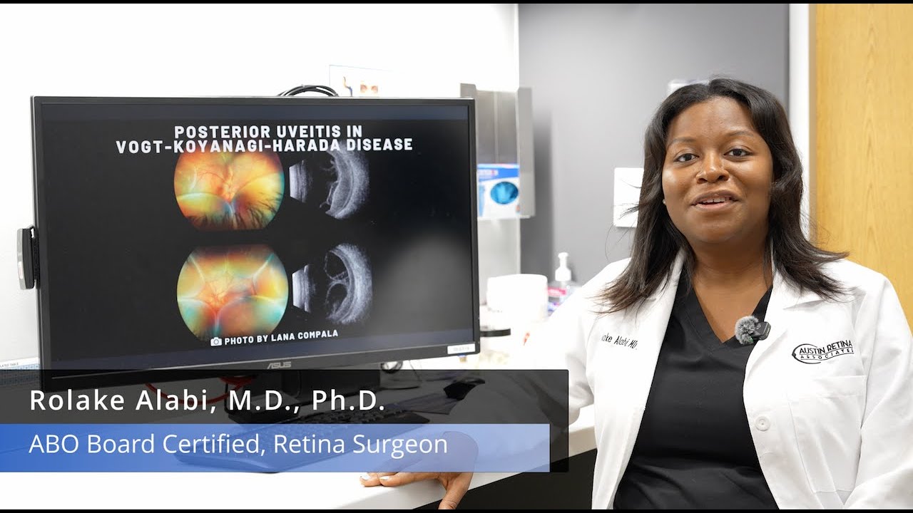 September Image of the Month | Posterior Uveitis in Vogt-Koyanagi-Harada Disease | Dr. Rolake Alabi