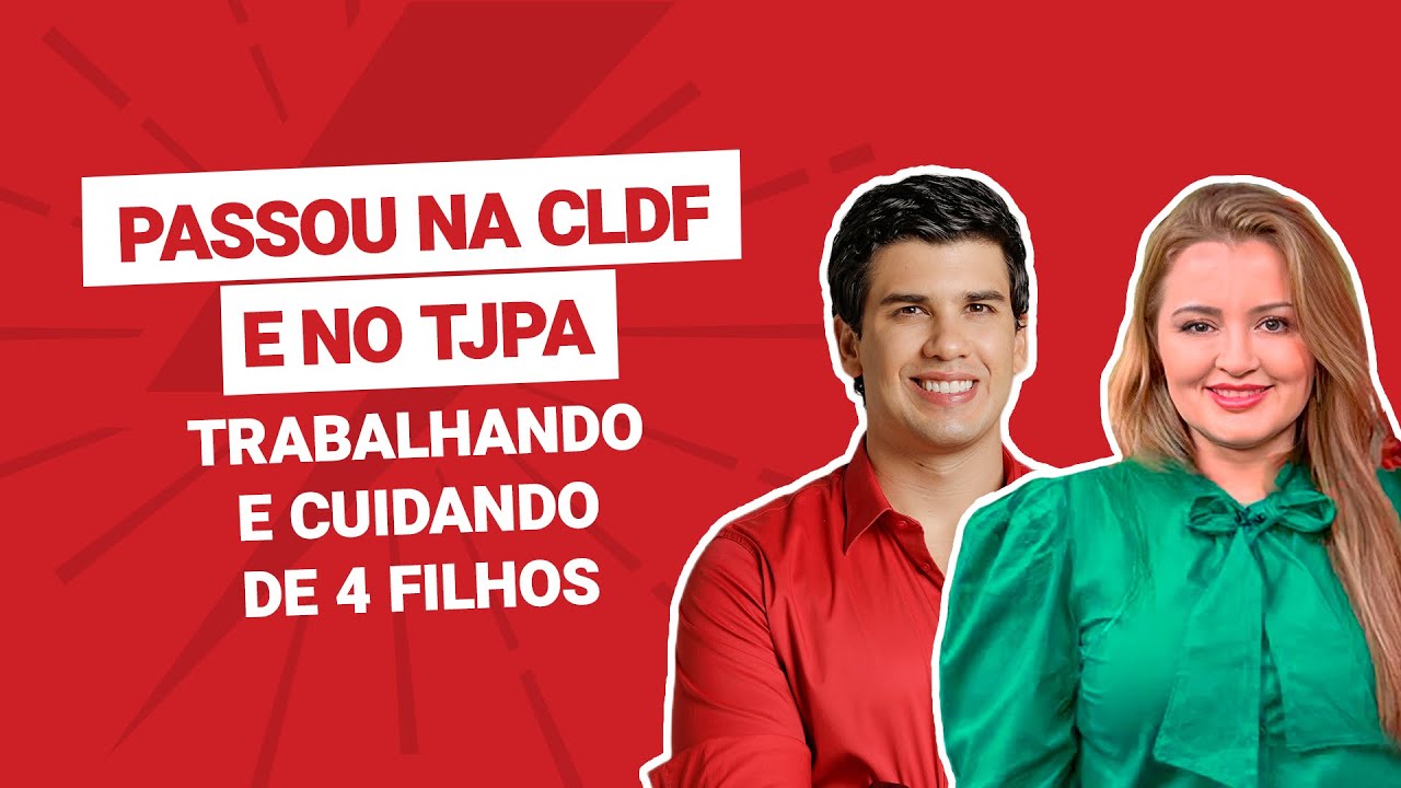 Ela passou na CLDF e TJPA cuidando de 4 filhos (um bebê), trabalhando e na faculdade | Bárbara Valle