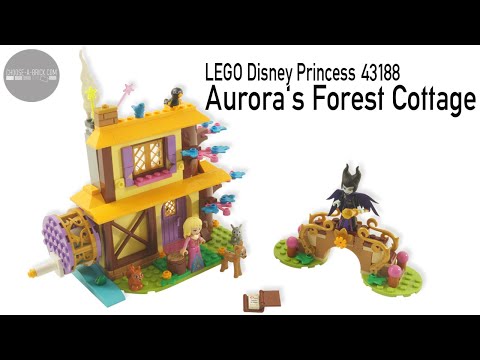 Конструктор LEGO Disney Princess «Лесной домик Спящей красавицы» 43188 / 300 деталей