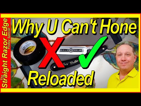 Why You Can't Hone a Straight Razor! or ID and Correct Your Straight Razor Blade Geometry!