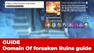 Domain Of forsaken Ruins guide [Genshin impact]