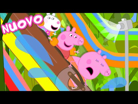 Le Cronache di Peppa Pig | Scivolo d'acqua! | Nuovo Episodio di Peppa Pig
